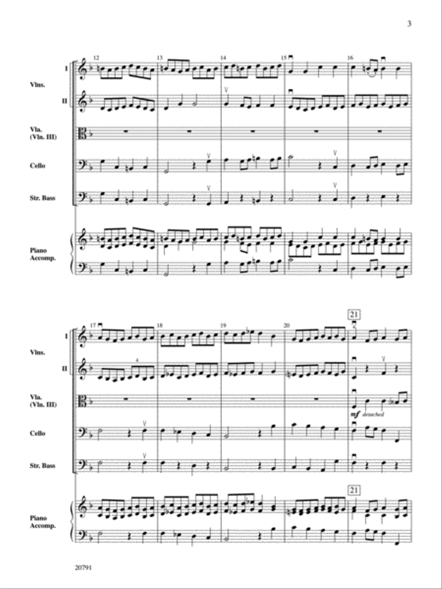 Brandenburg Concerto No. 2 (3rd Movement)