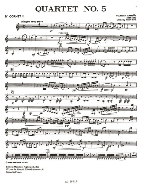 Quartet No.5 - Brass Quartet