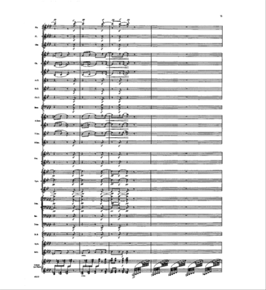 Selections from the Nutcracker Suite Concert Band scores gallery preview page 13
