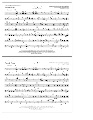 Toxic (arr. Tom Wallace) - Electric Bass