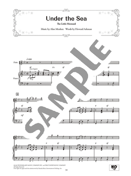 Disney Songs for Flute and Piano 2/English Version