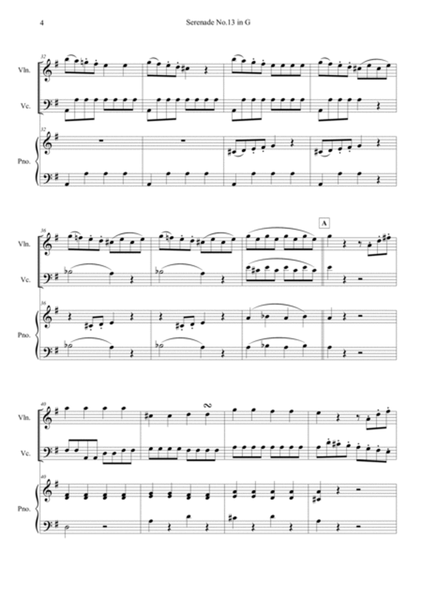 Serenade No.13 "Eine Kleine Nachtmusik" in G major, K.525 4.Rondo (Hard Version) image number null