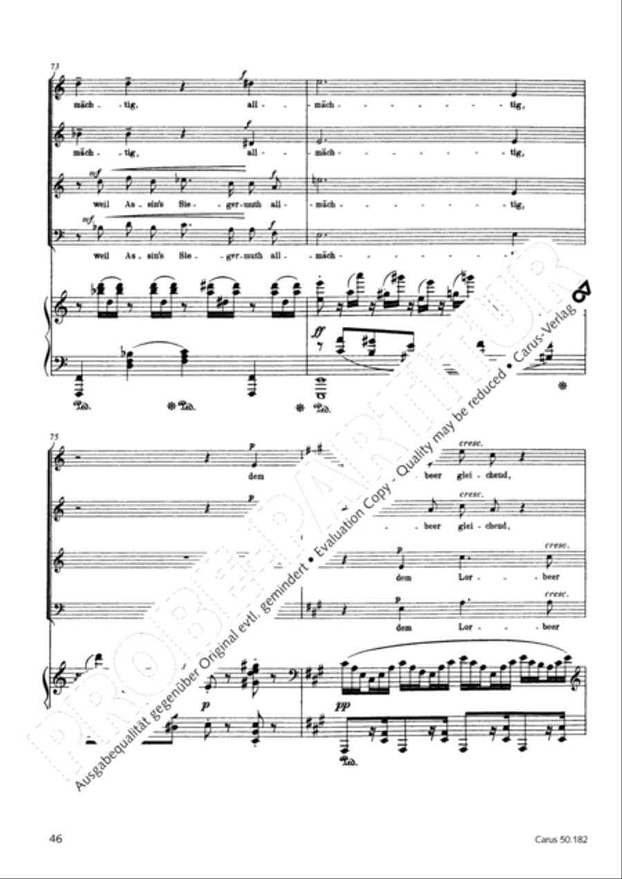 Vom Goldenen Horn 4-Part scores gallery preview page 49