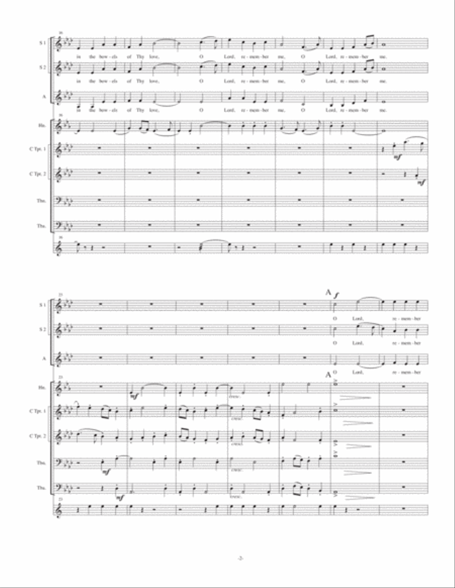 Harpsongs (full score and parts) SSA scores gallery preview page 3