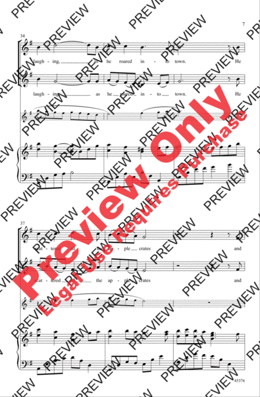 The Winter Wind 2-Part scores gallery preview page 7