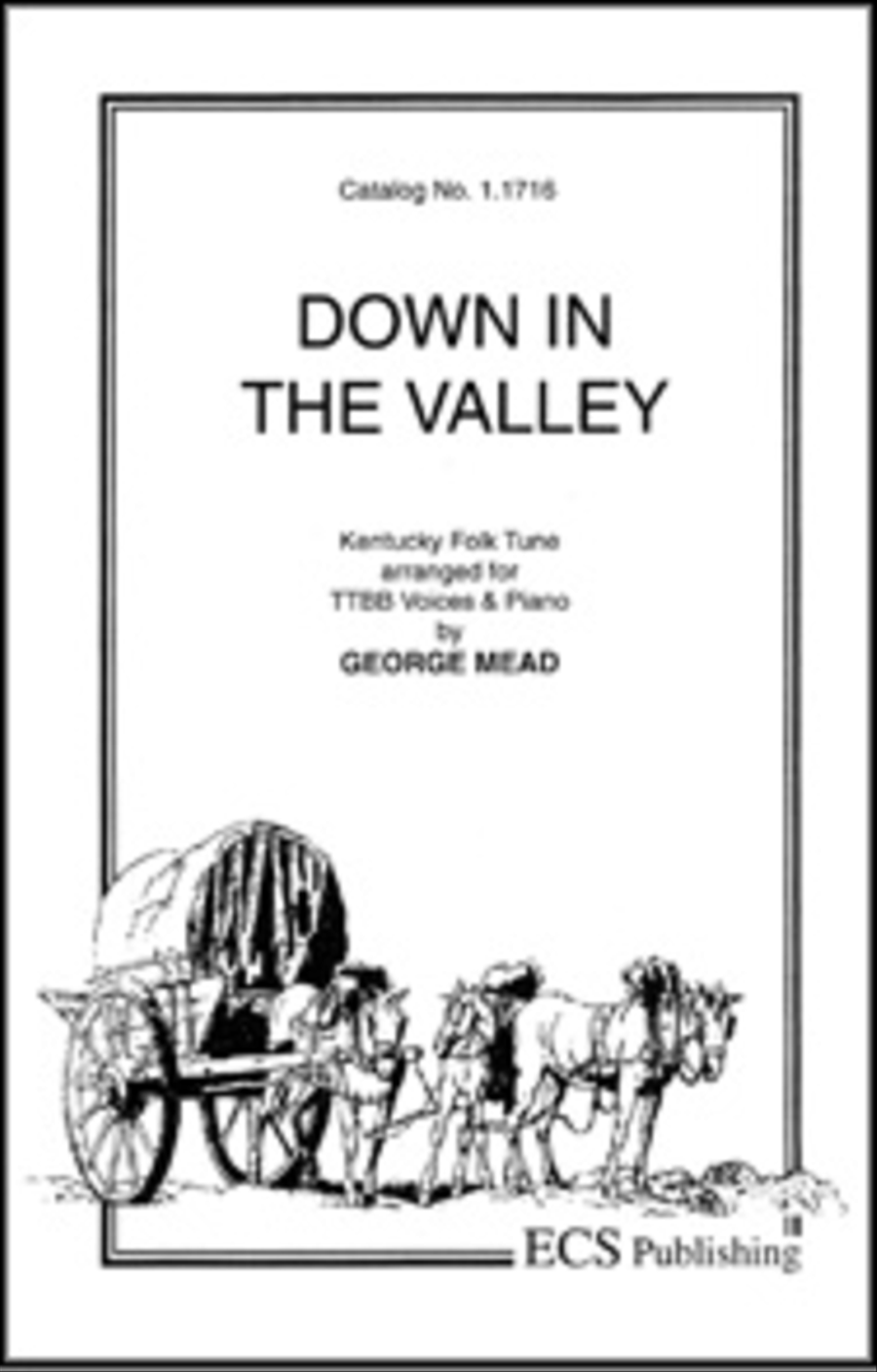 Down in the Valley TTBB scores gallery preview page 1