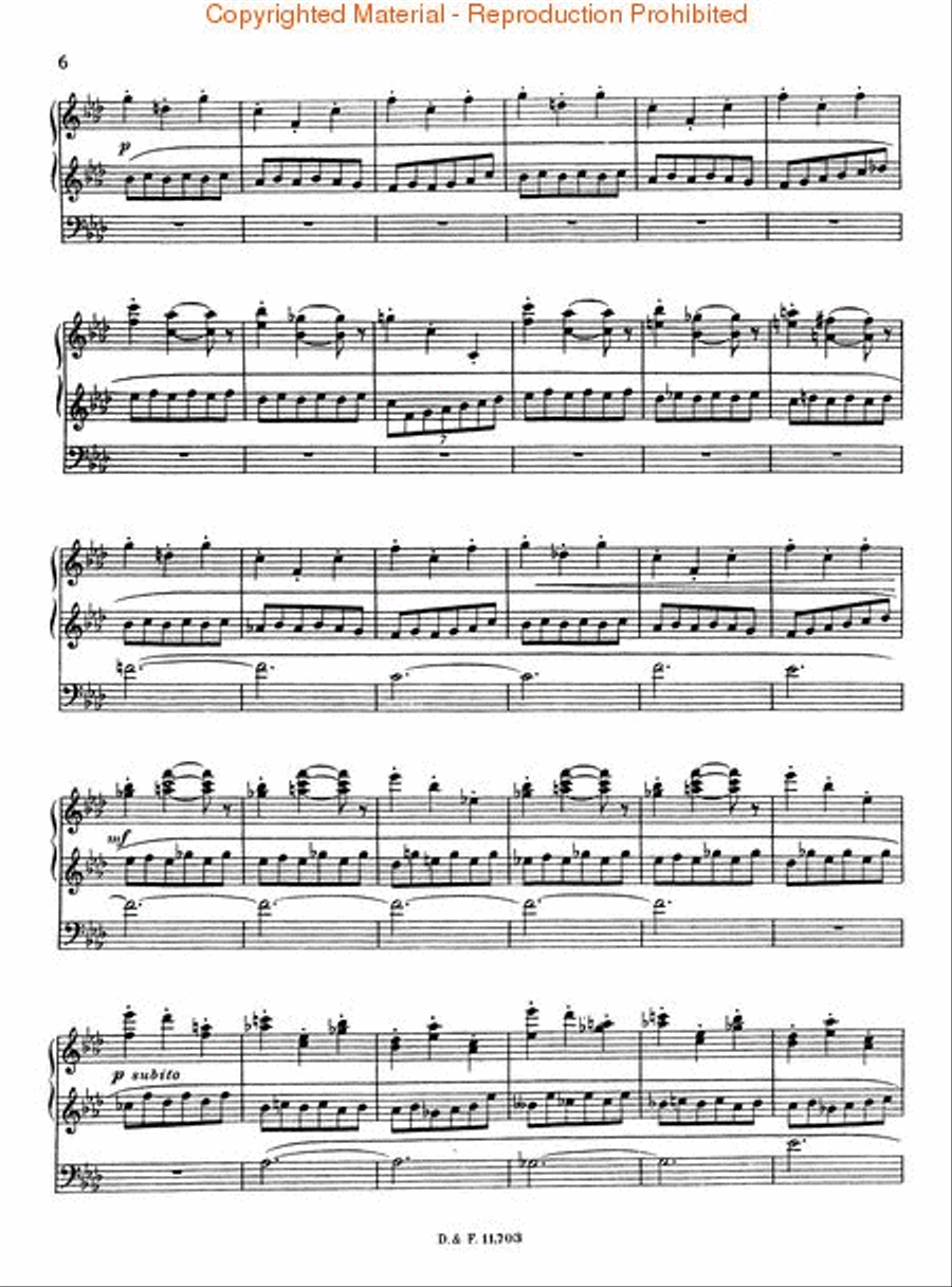 Scherzo, Op. 2 Organ scores gallery preview page 3
