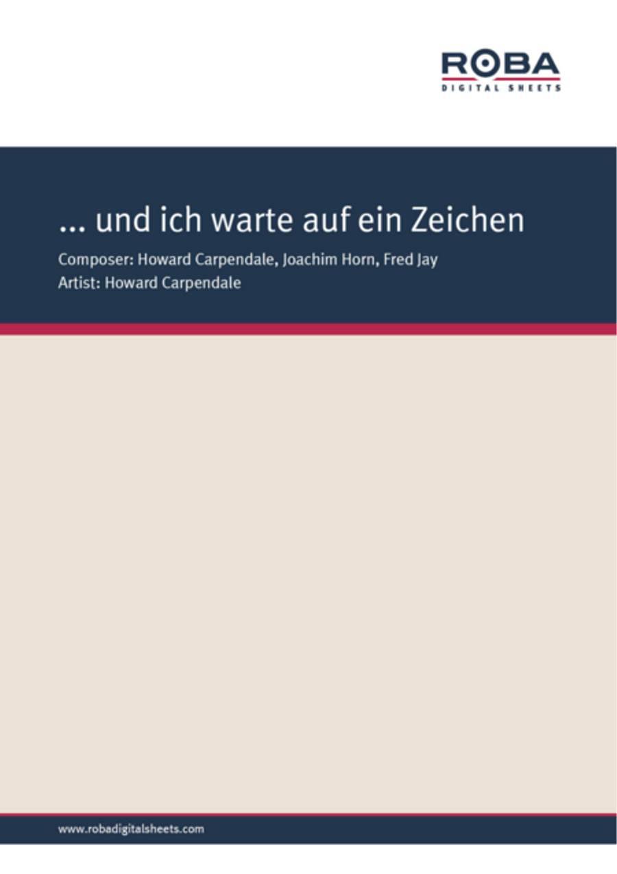 ... und ich warte auf ein Zeichen Voice scores gallery preview page 1