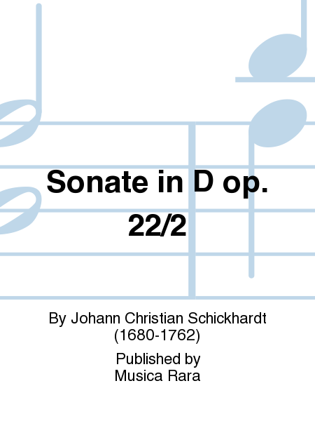 Sonate in D op. 22/2