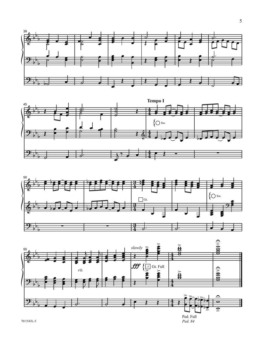 Risen and Exalted! (Digital Download) Easter scores gallery preview page 3