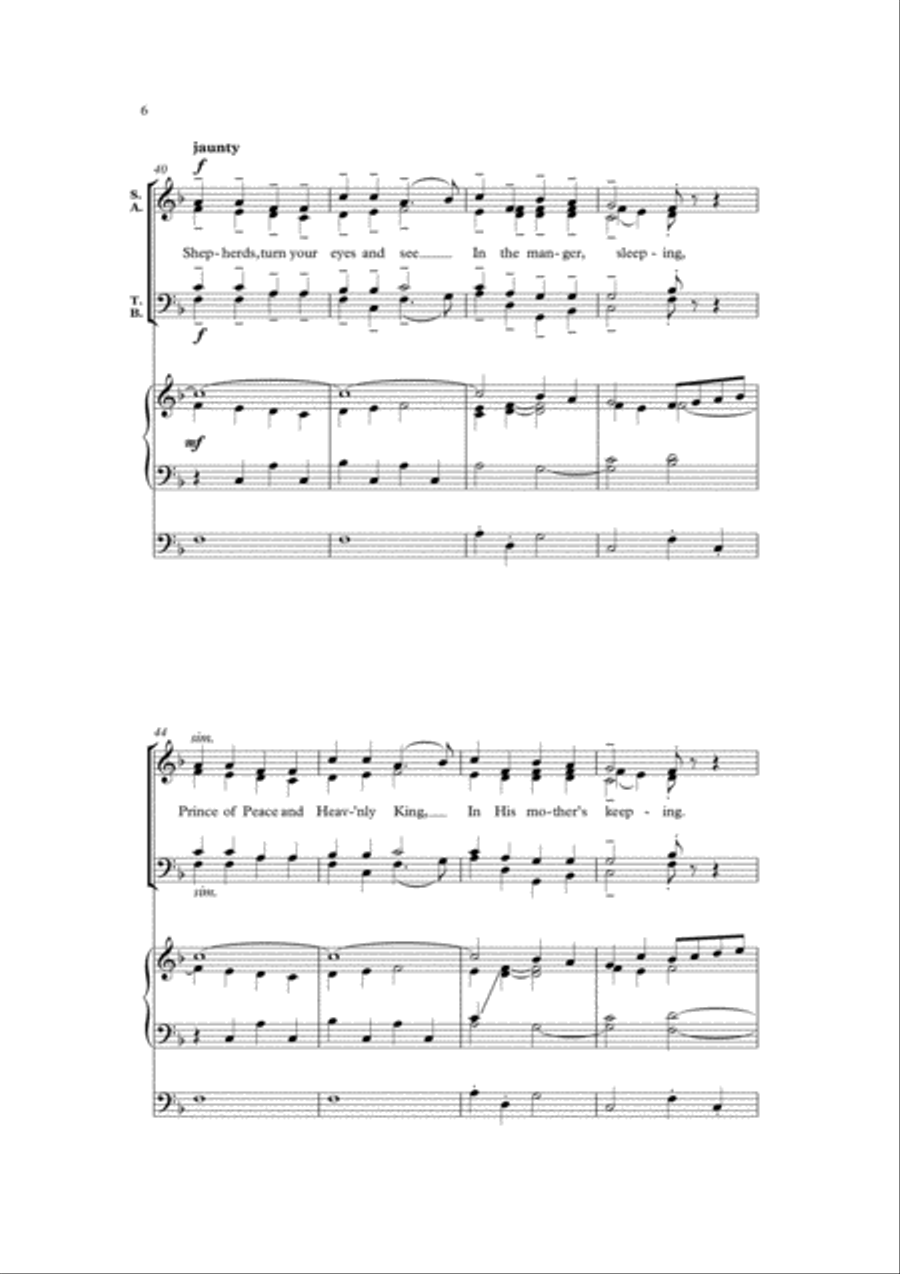 Noe! Noe! Noe! Noe! 4-Part scores gallery preview page 2