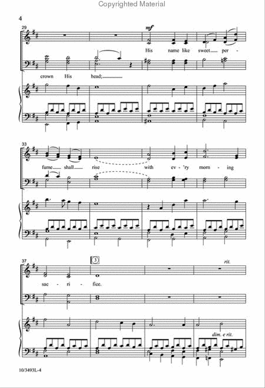 Jesus Shall Reign Jesus Shall Reign Divisi scores gallery preview page 4