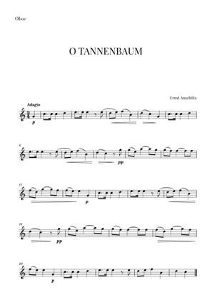 O Tannenbaum for Oboe