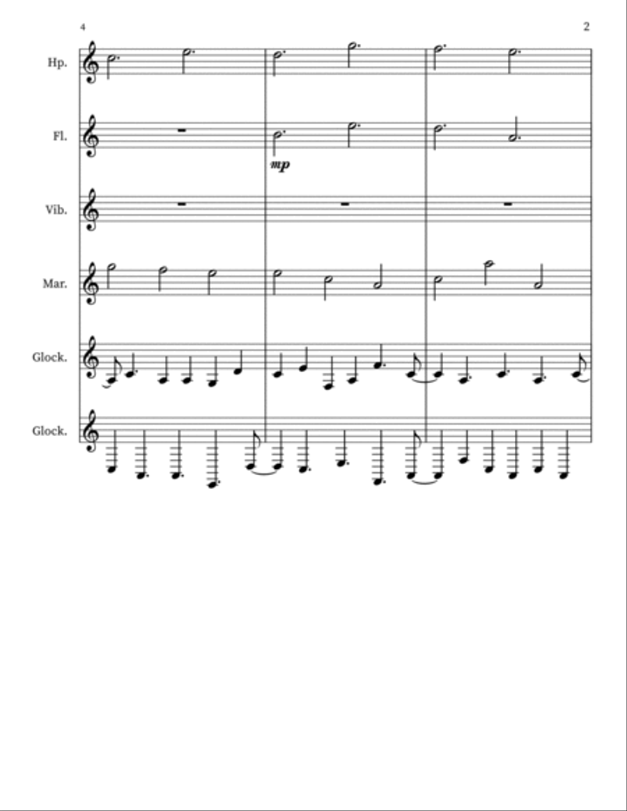 Confection 179 Flute scores gallery preview page 2