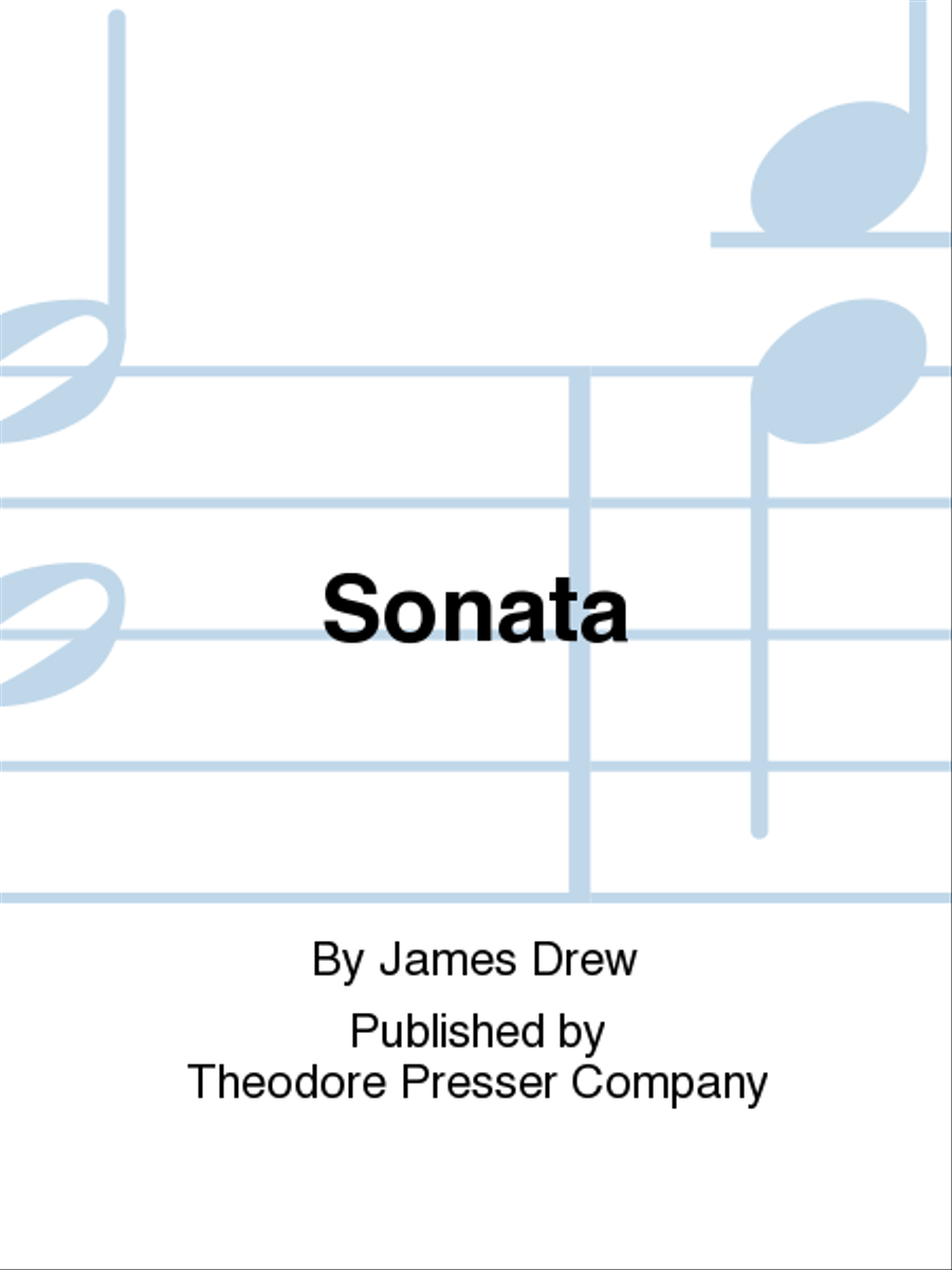 Sonata Sonata Chamber Music scores gallery preview page 1