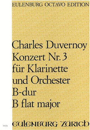 Book cover for Concerto for clarinet no. 3