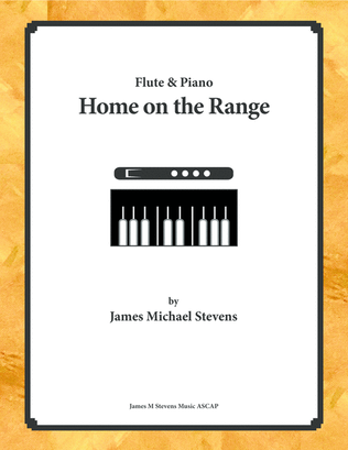 Home on the Range - Flute & Piano