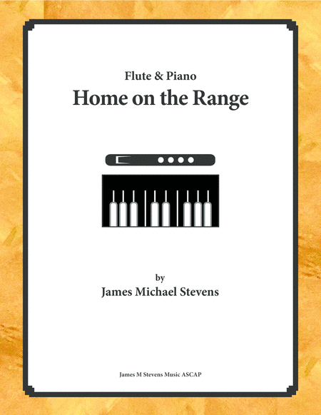 Home on the Range - Flute & Piano image number null