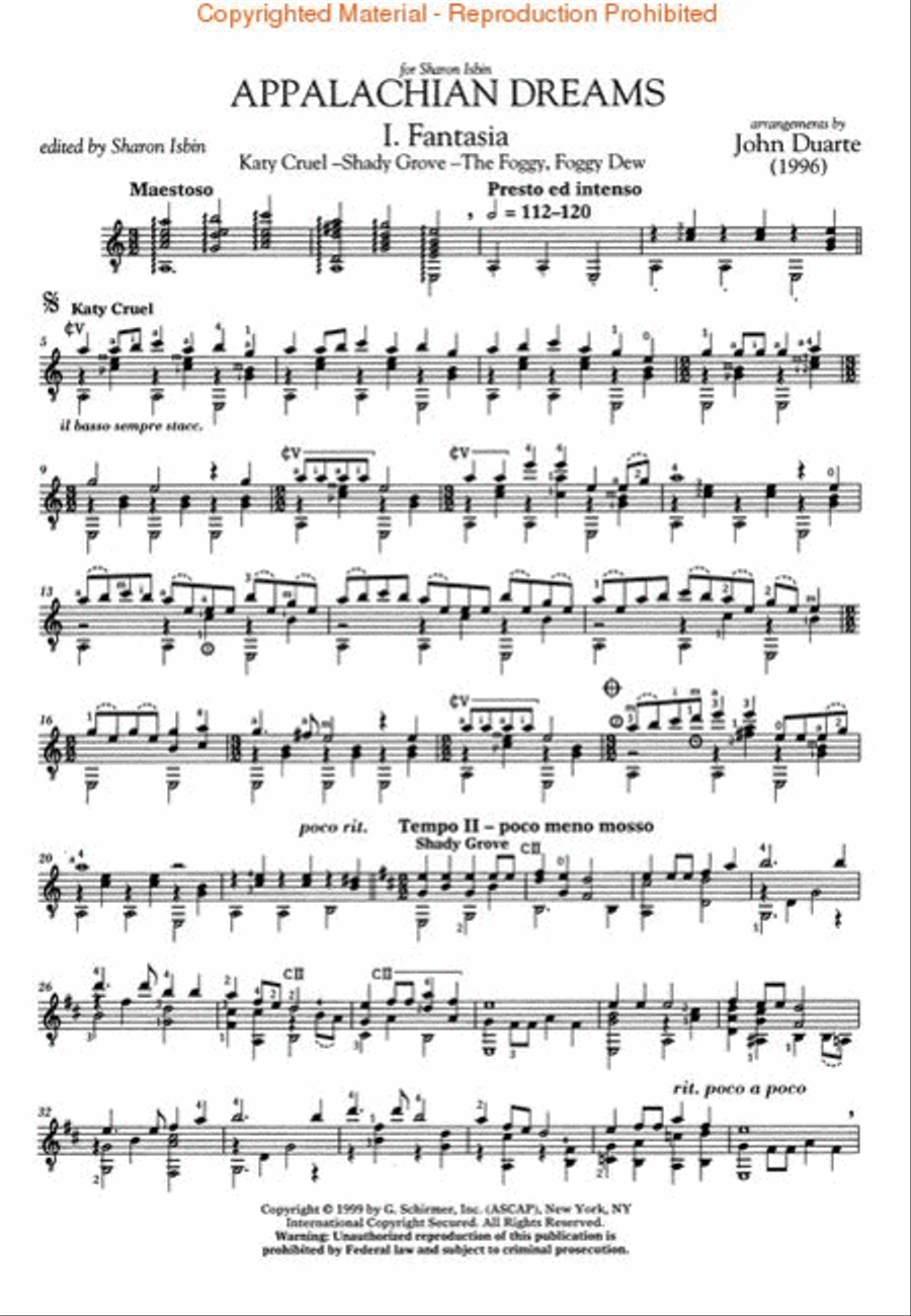 Appalachian Dreams Appalachian Dreams Acoustic Guitar scores gallery preview page 2
