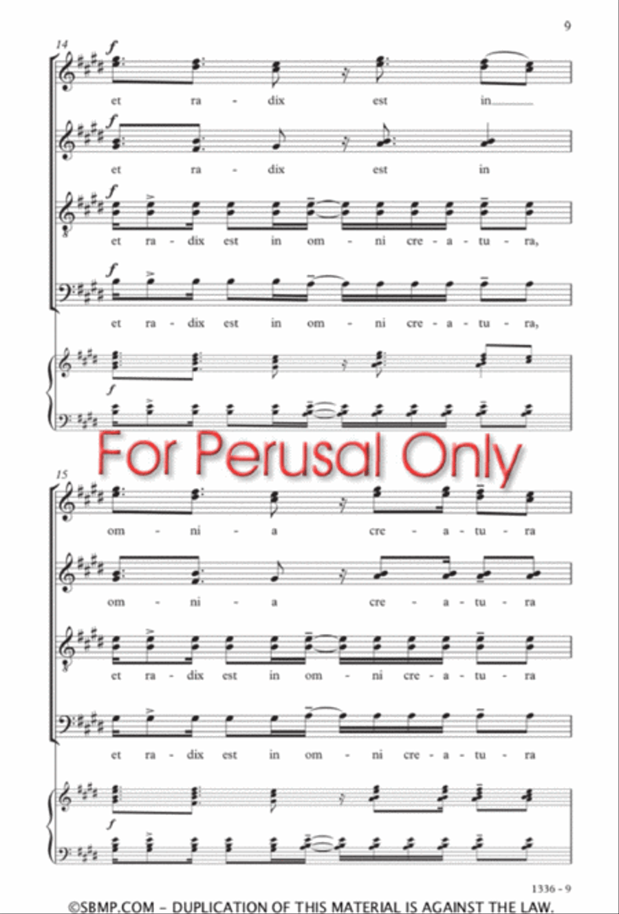 Spiritus Sanctus Divisi scores gallery preview page 8