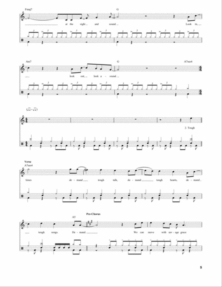Force Ten Drum Set scores gallery preview page 5