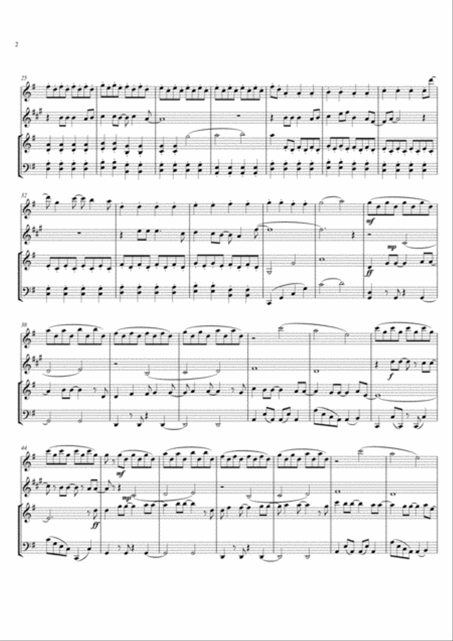 A Million Dreams Small Ensemble scores gallery preview page 2