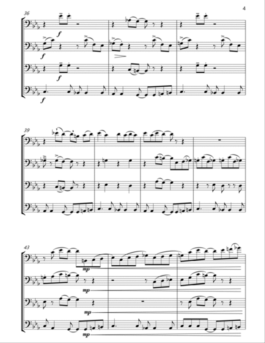 Raccoon Brass Ensemble scores gallery preview page 5
