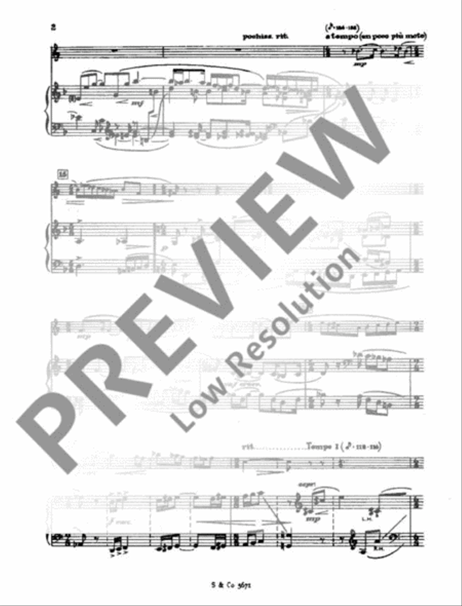 Notturno Piano scores gallery preview page 5