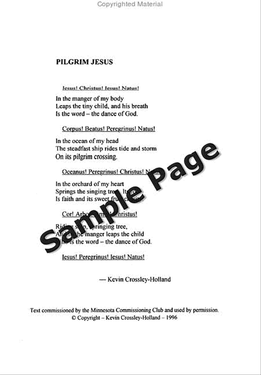 Pilgrim Jesus SSAATTBB scores gallery preview page 4