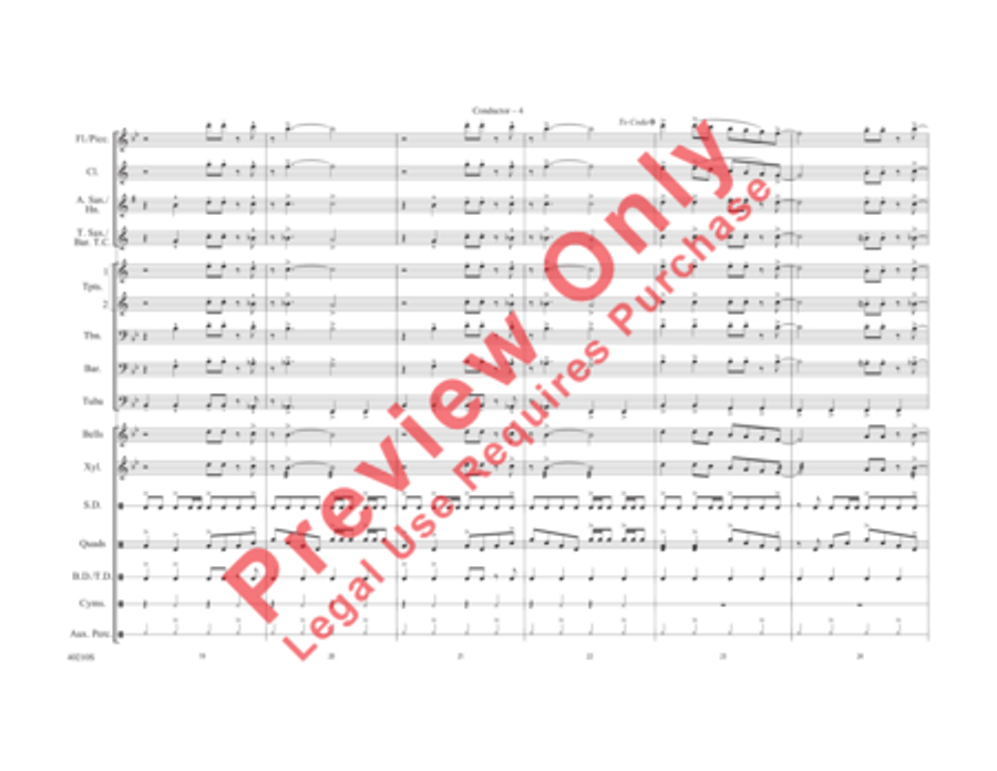 Make Me Smile Marching Band scores gallery preview page 5