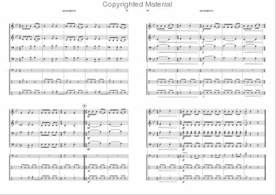 Movements Movements Concert Band scores gallery preview page 7