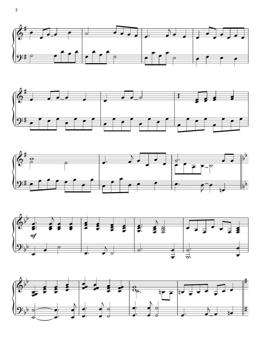 God Will Make A Way Piano Solo scores gallery preview page 2