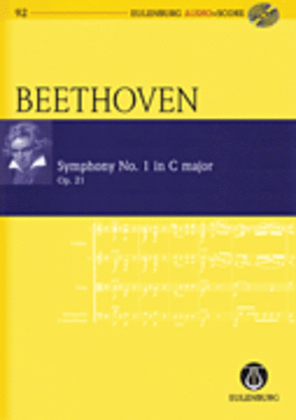 Book cover for Symphony No. 1 in C Major, Op. 21