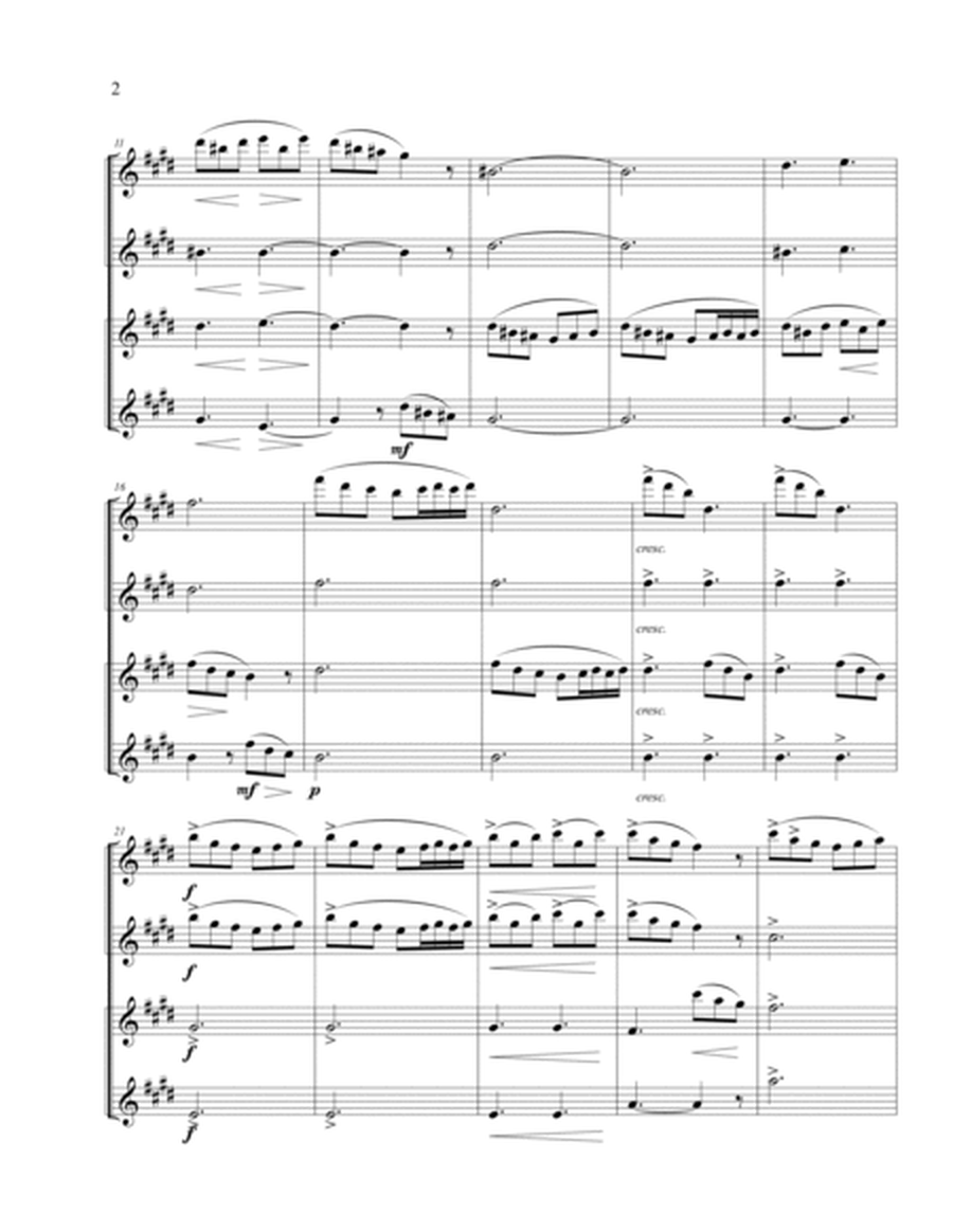 Peer Gynt Suite No. 1 for Woodwind Quartet image number null