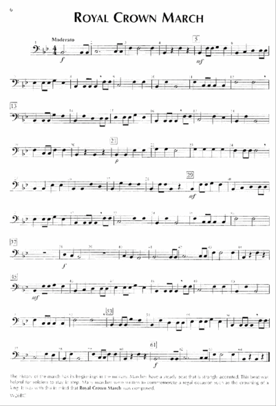 Standard of Excellence First Performance, Baritone B.C. Concert Band Methods scores gallery preview page 2
