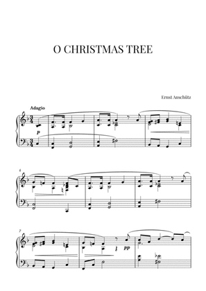 Book cover for O Christmas Tree for Piano Solo