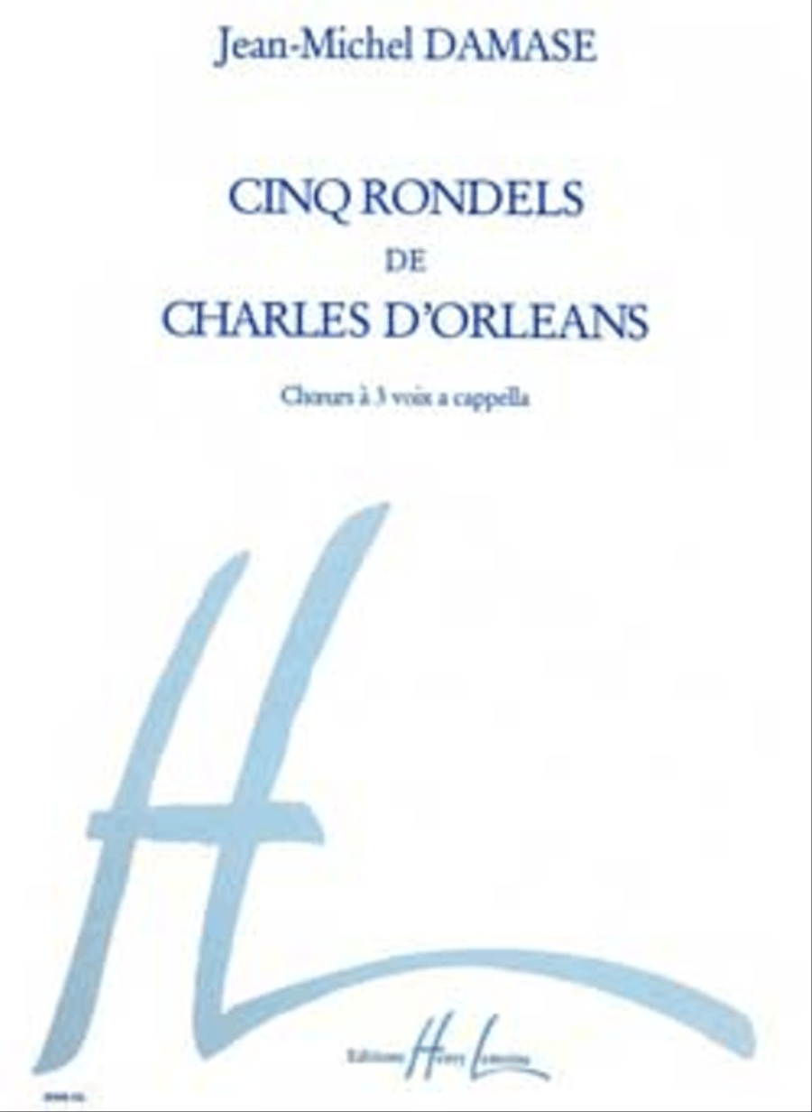 Rondels de Charles d'Orleans (5) A Cappella scores gallery preview page 1