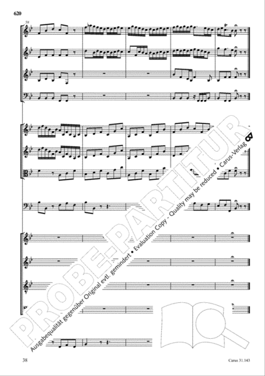 The Complete Sacred Vocal Works (Das geistliche Vokalwerk) Voice scores gallery preview page 619