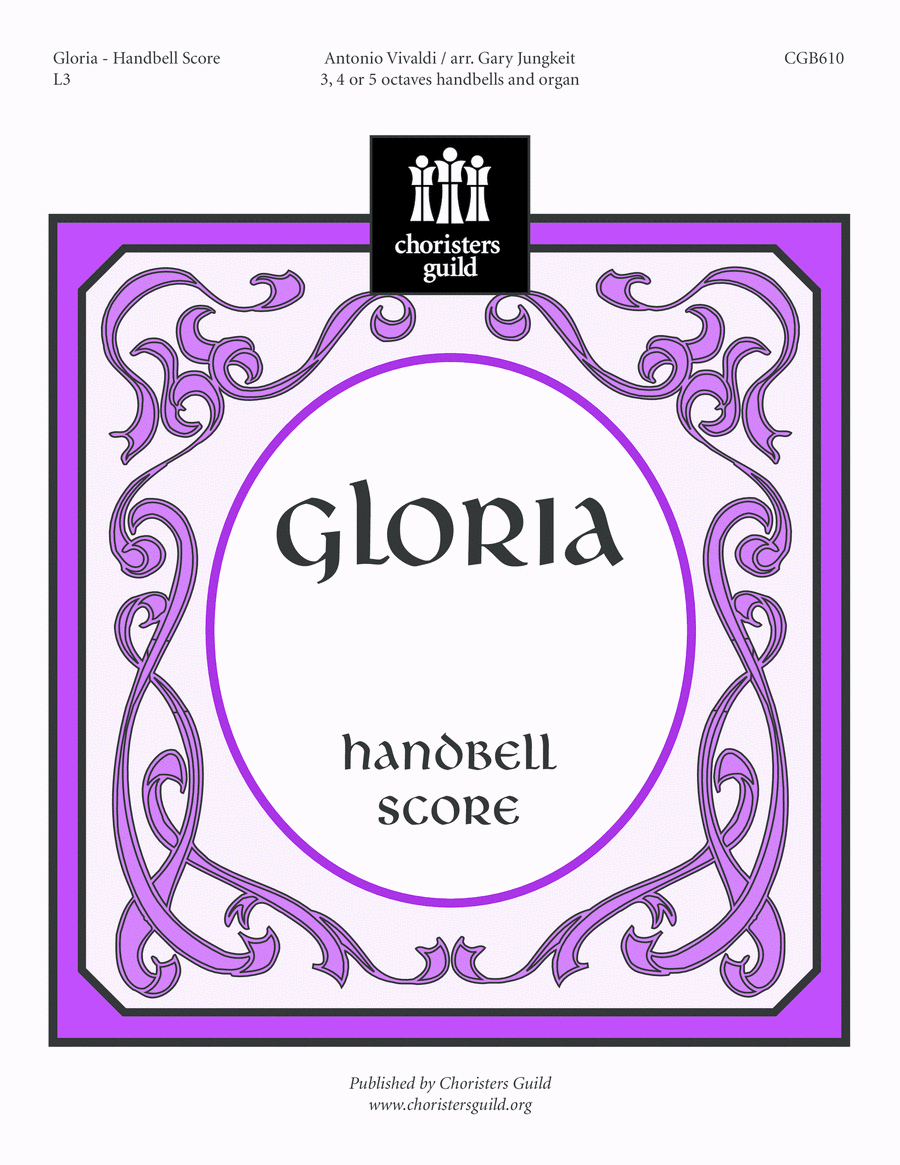 Gloria (Handbell Score) Handbell Choir scores gallery preview page 1