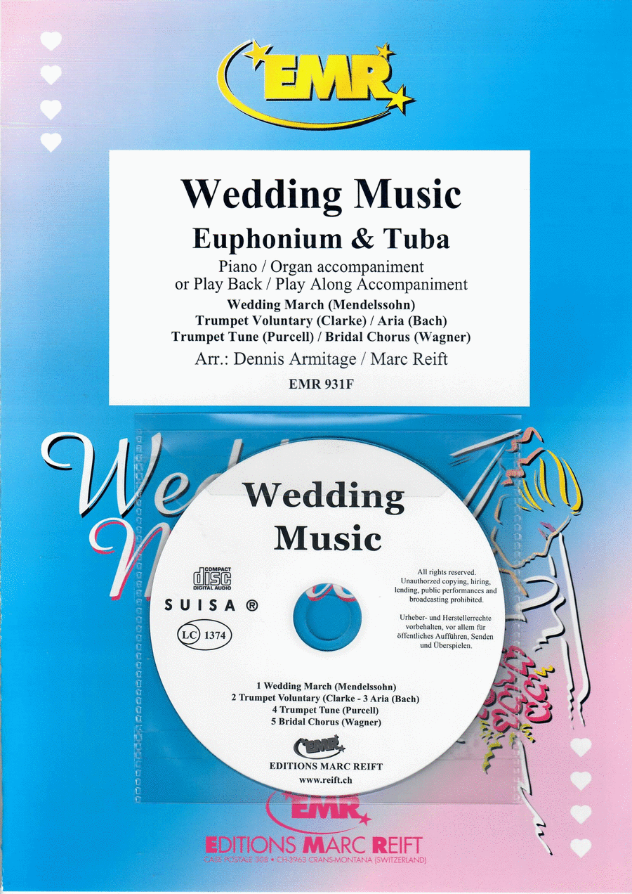 Wedding Music - Euphonium/Tuba Duet (with CD)