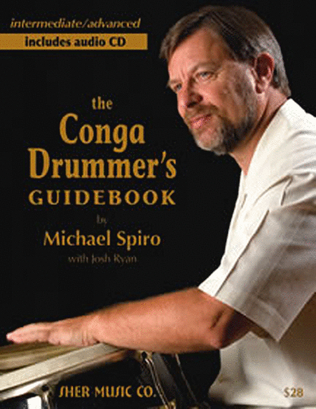 Book cover for The Conga Drummer's Guidebook