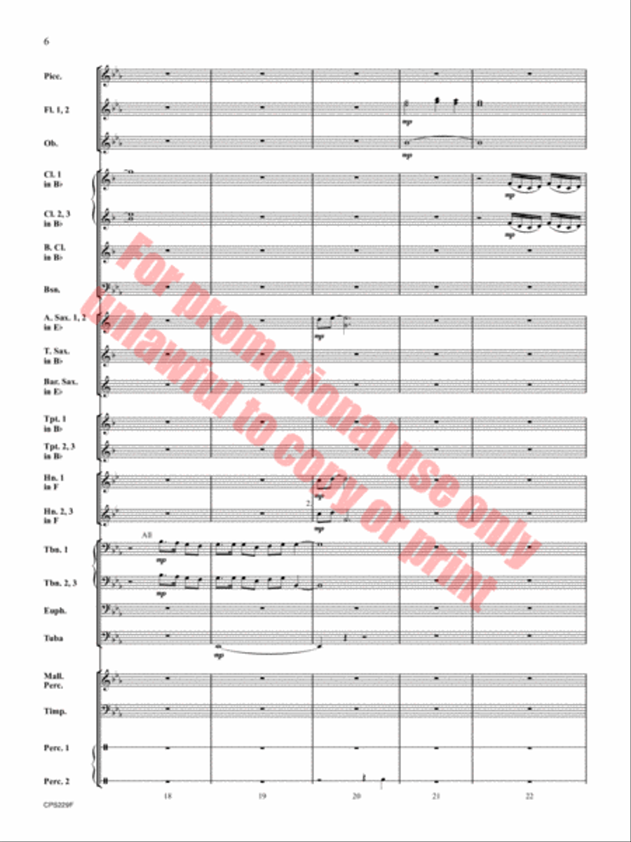 An Arizona Celebration An Arizona Celebration Concert Band scores gallery preview page 7