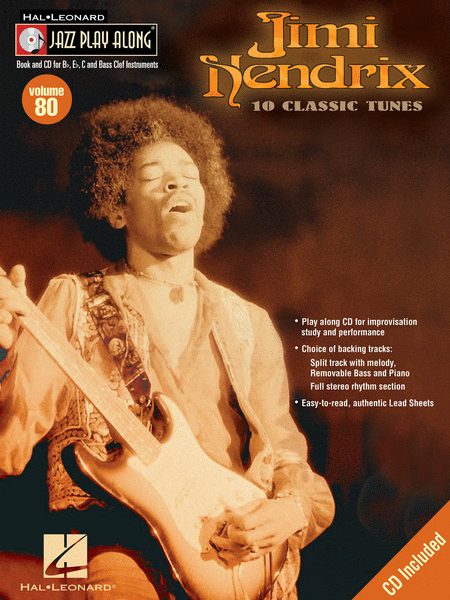 Jimi Hendrix  (Jazz Play-Along Volume 80)