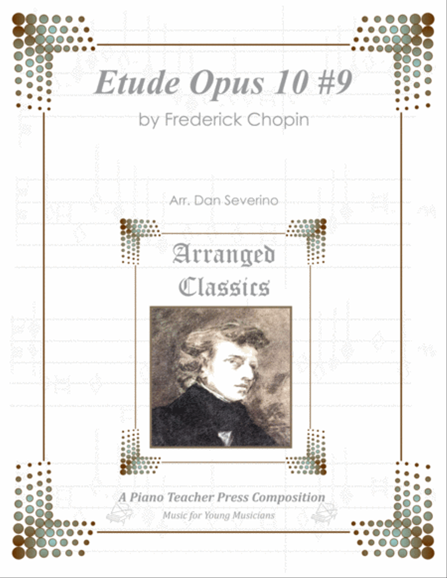 Chopin - Etude Op.10 #9 Chopin - Etude Op.10 #9 Piano Method scores gallery preview page 1