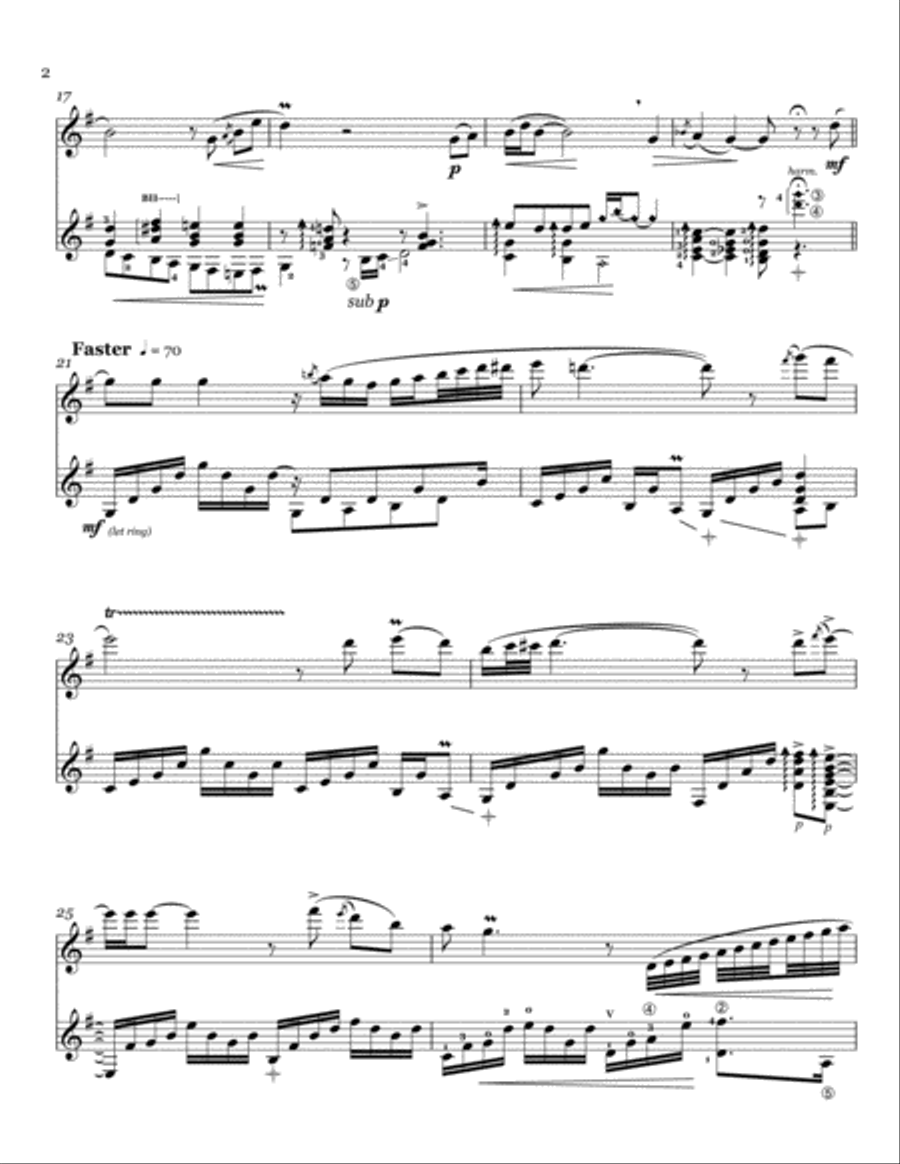 Oh, Shenandoah Flute scores gallery preview page 2