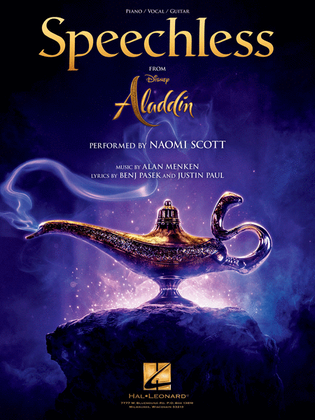 Book cover for Speechless (from Aladdin)