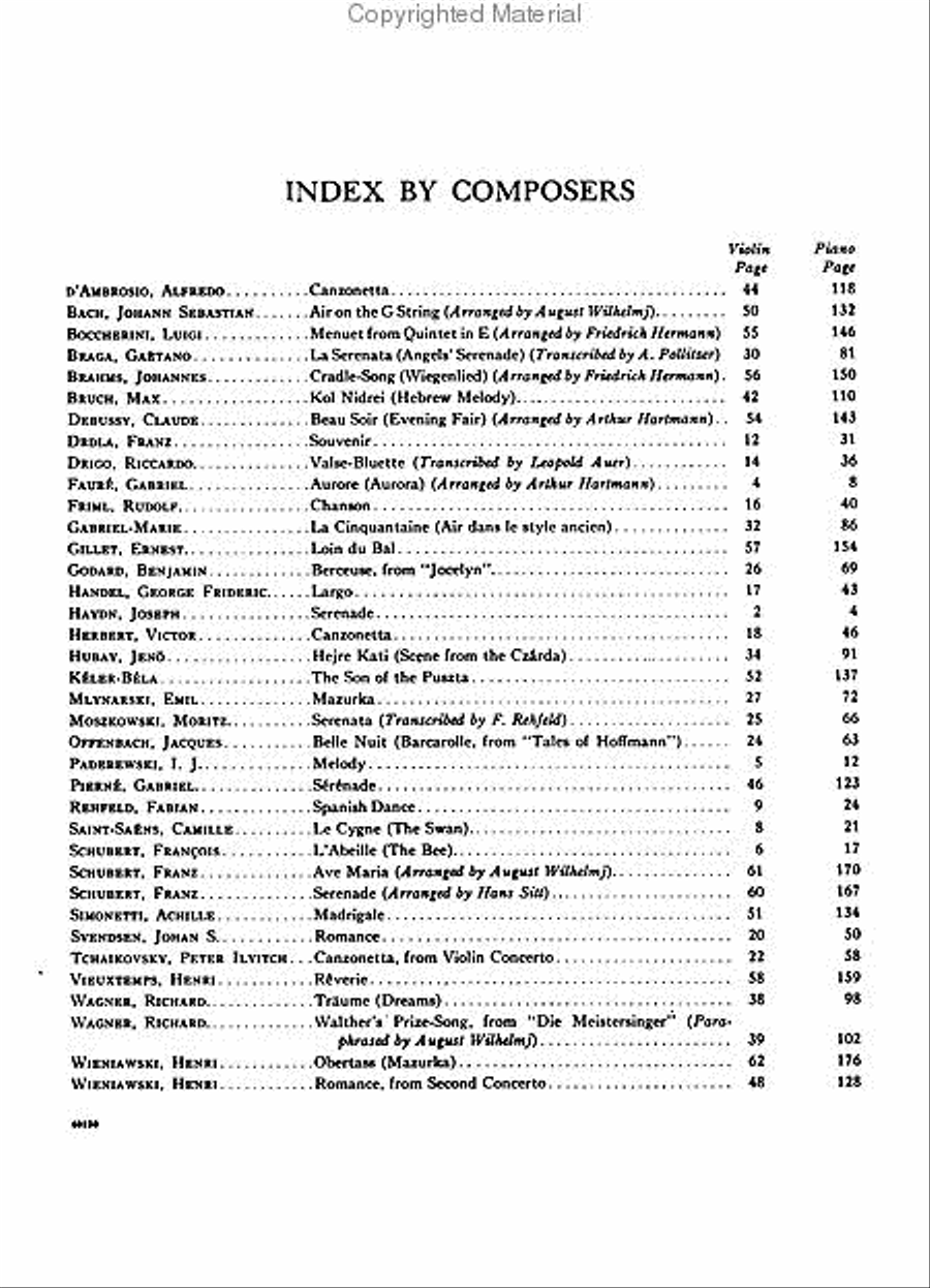 37 Violin Pieces You Like to Play Violin Solo scores gallery preview page 3