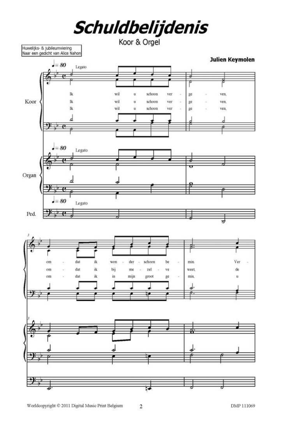 Schulbelijdenis Schulbelijdenis Mixed Choir scores gallery preview page 2