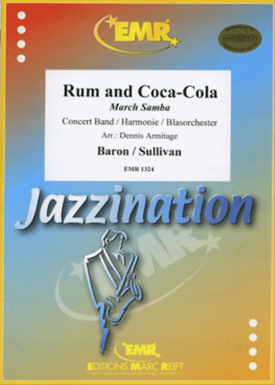 Rum and Coca Cola Concert Band scores gallery preview page 1