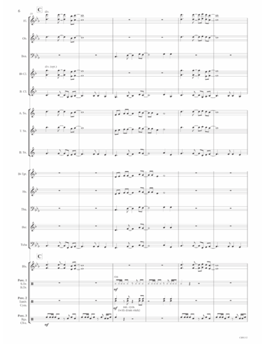 Celebracion Celebracion Concert Band scores gallery preview page 6